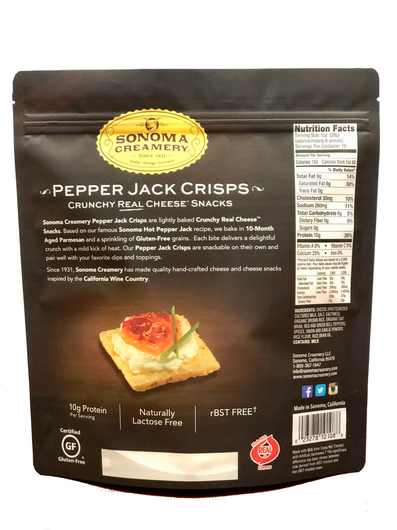 Sonoma Creamery Cheese Crisps - 10oz Bag