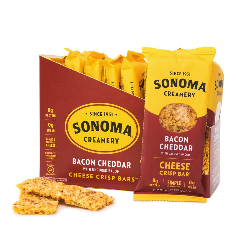 Sonoma Creamery Cheese Crisp Bar (8 Bar Pack)