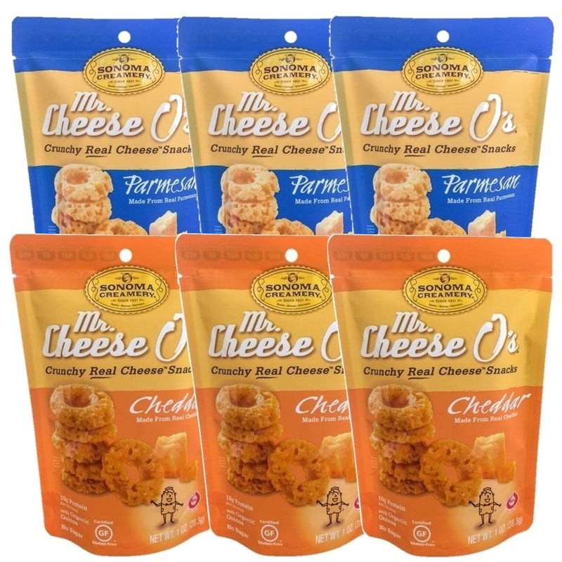 Sonoma Creamery Mr. Cheese O's (6-1oz Bags)