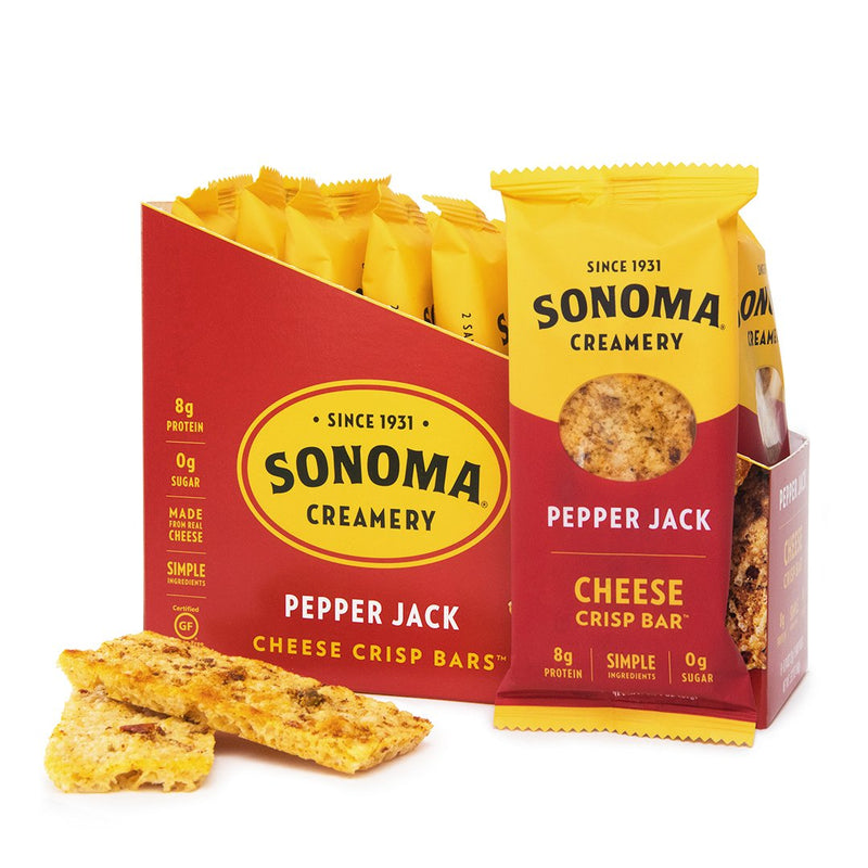 Sonoma Creamery Cheese Crisp Bar (8 Bar Pack)